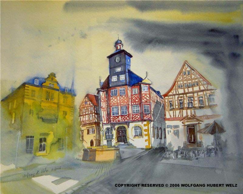 Marktplatz, Heppenheim